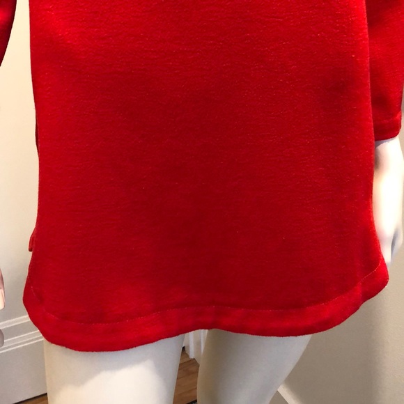 Exposed Zipper Red Mini Dress Small - Picture 3 of 7